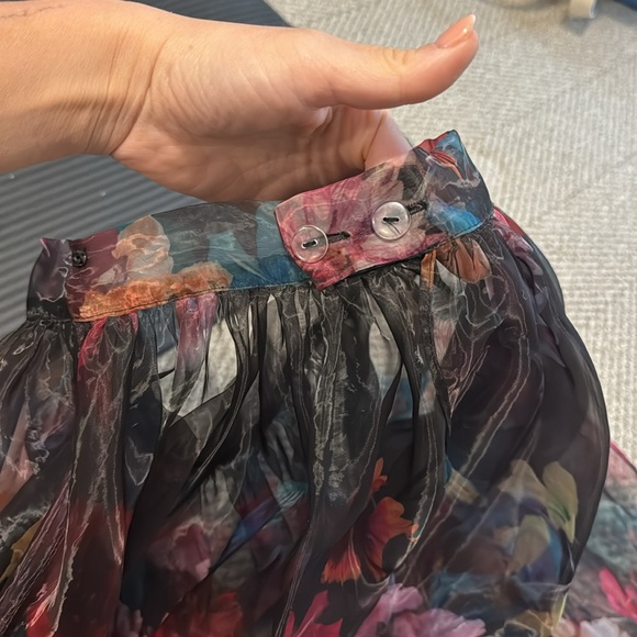 Stunning sheer high waisted maxi skirt XS-S - Picture 4 of 4